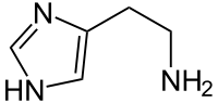 Strukturformel Histamin